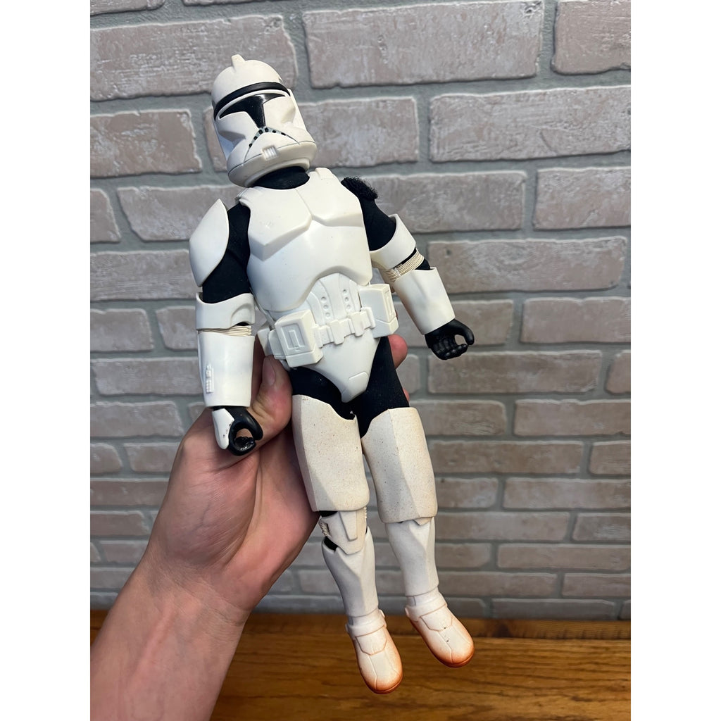 Star Wars 1/6 Scale 12" Action Figures Stormtrooper & Super Battle Droid 2002