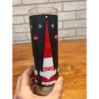 Vintage Libbey Holt Howard Atomic Santa Glass Christmas DQ Dairy Queen 12oz