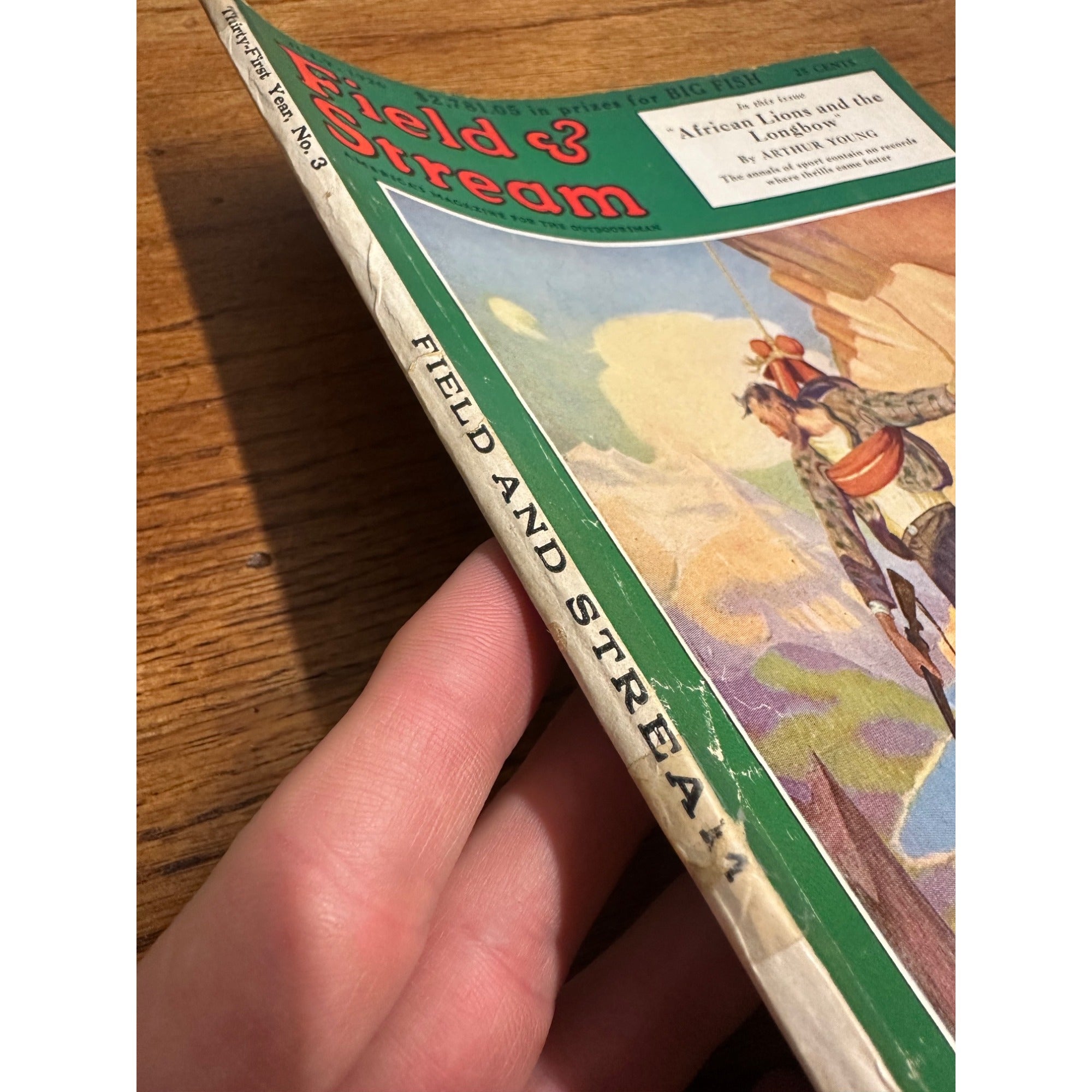 Vintage Field & Stream Outdoorsman Magazine (July 1926) No 3 Hunting Fishing