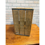 Vintage American Soda Water CO. Wooden Crate Milwaukee, WI Circa 1950.