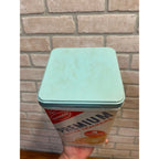 Vintage Nabisco Premium Saltine Crackers Tin Canister Kitchen Advertising Large