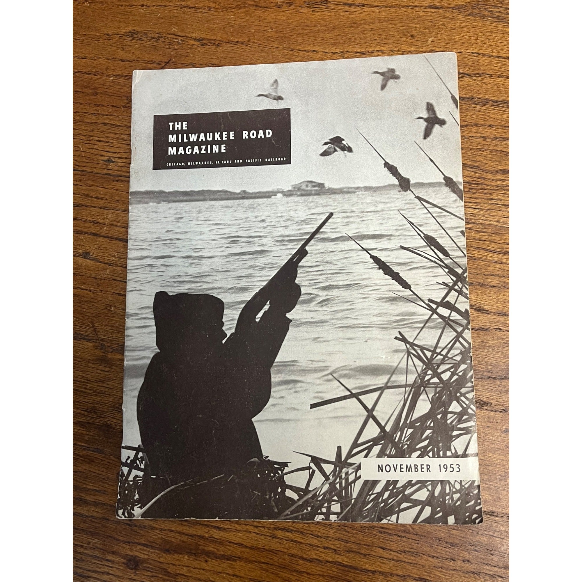 Vintage 1953 The Milwaukee Road Train Issue Magazine Chicago, Milwaukee St Paul