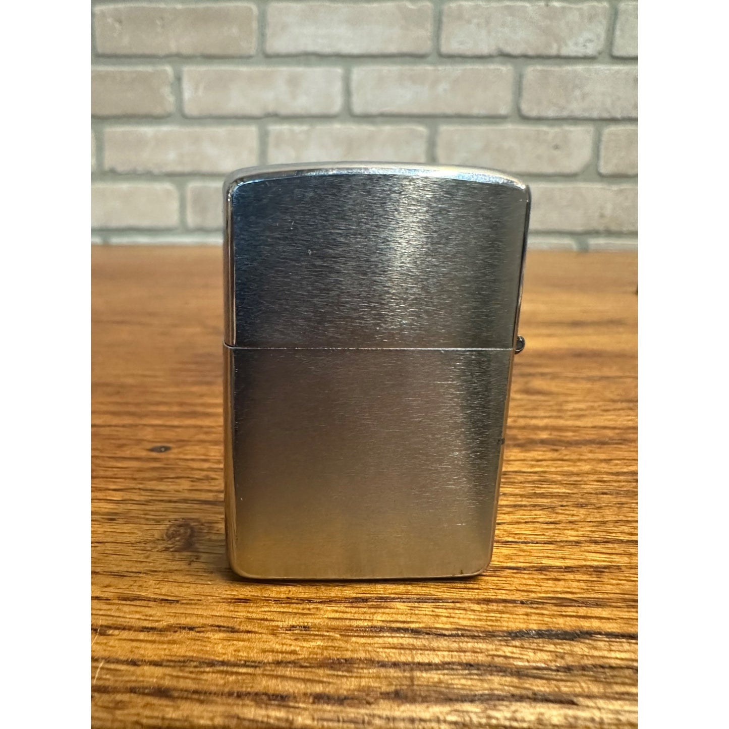 Vintage 1968 Zippo Lighter Waukesha Foundry Company Advertising