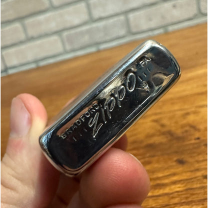 Vintage 1968 Zippo Lighter Waukesha Foundry Company Advertising