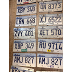 Vintage Large Lot (38) Illinois License Plates 1980s-2000s Land of Lincoln Motto