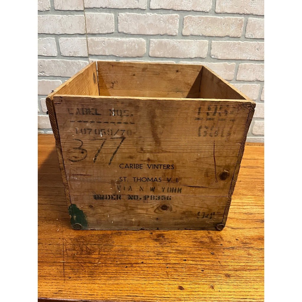 Vintage White Horse Cellar Blended Scotch Whisky Wooden Crate Box Scotland