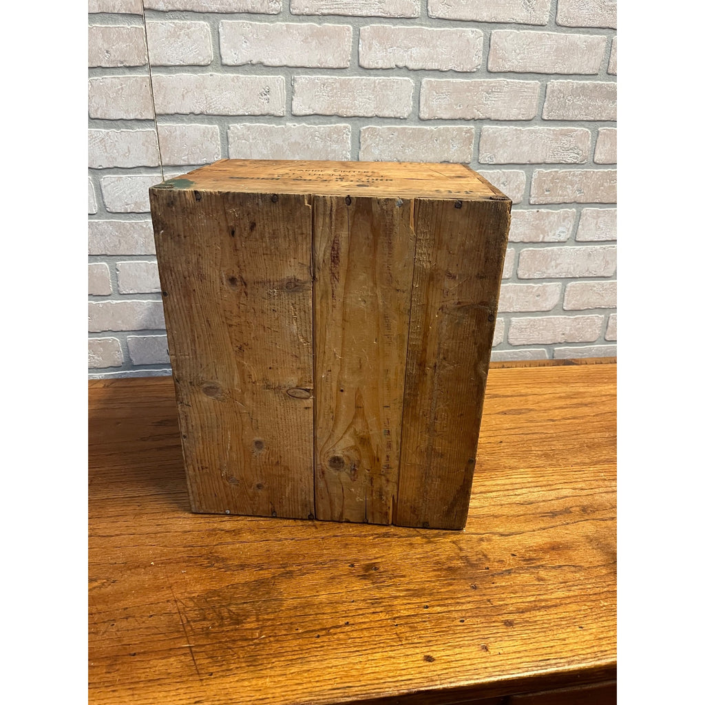 Vintage White Horse Cellar Blended Scotch Whisky Wooden Crate Box Scotland