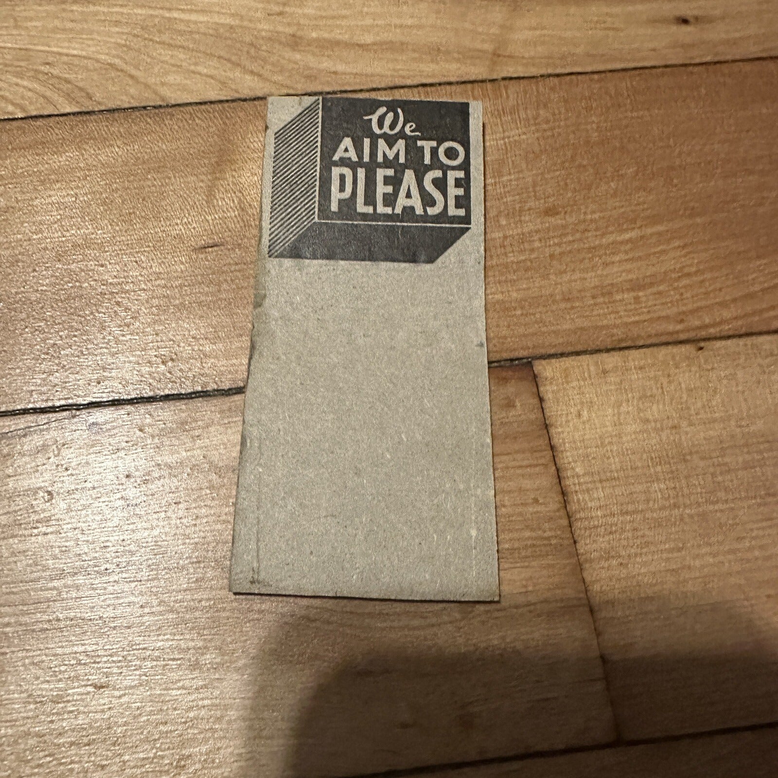 Vintage Richmond Store Richmond Wisconsin general Merchandise Matchbook
