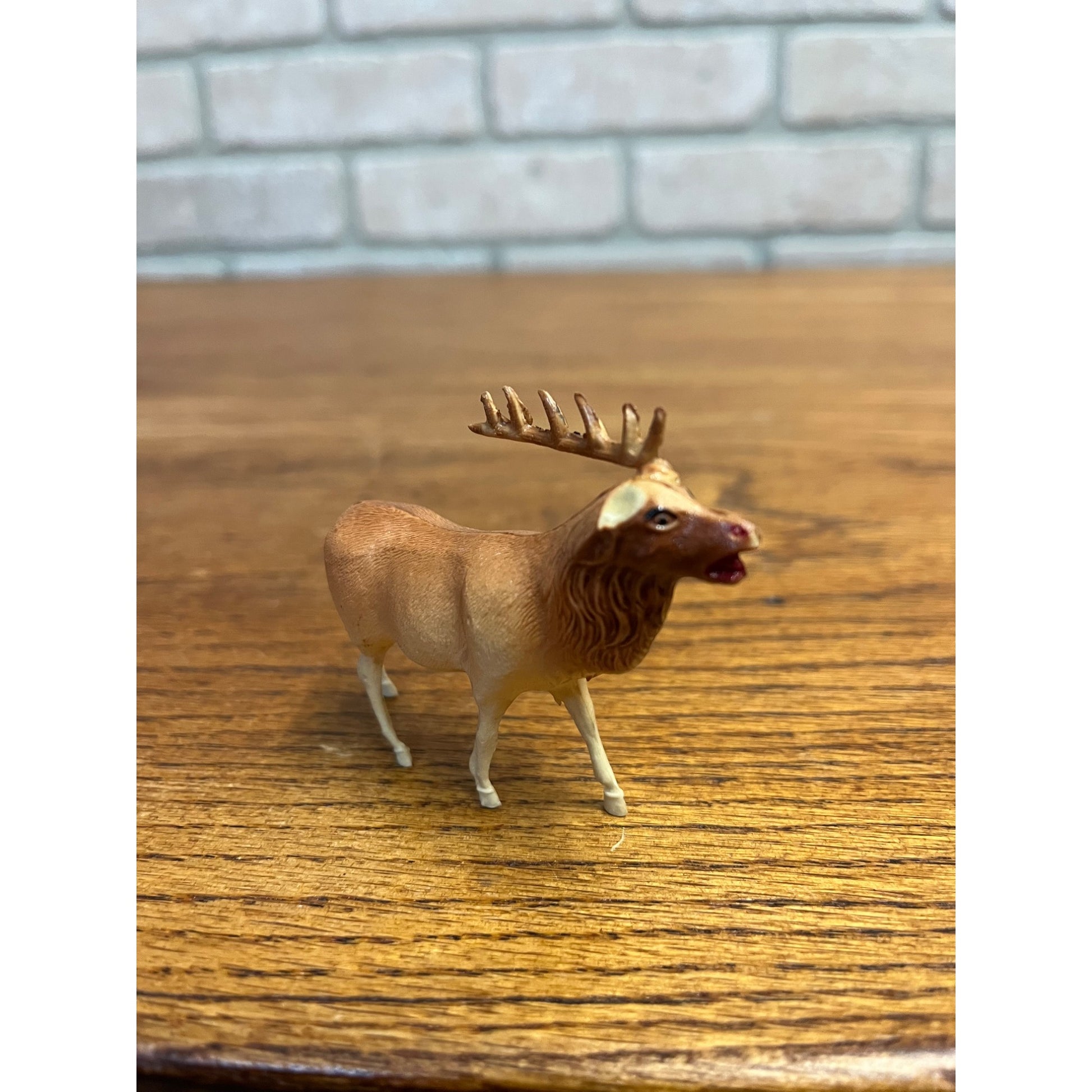 Vintage Farm Animals Celluloid Toy Christmas Putz Decorations Lot Donkey, Sheep