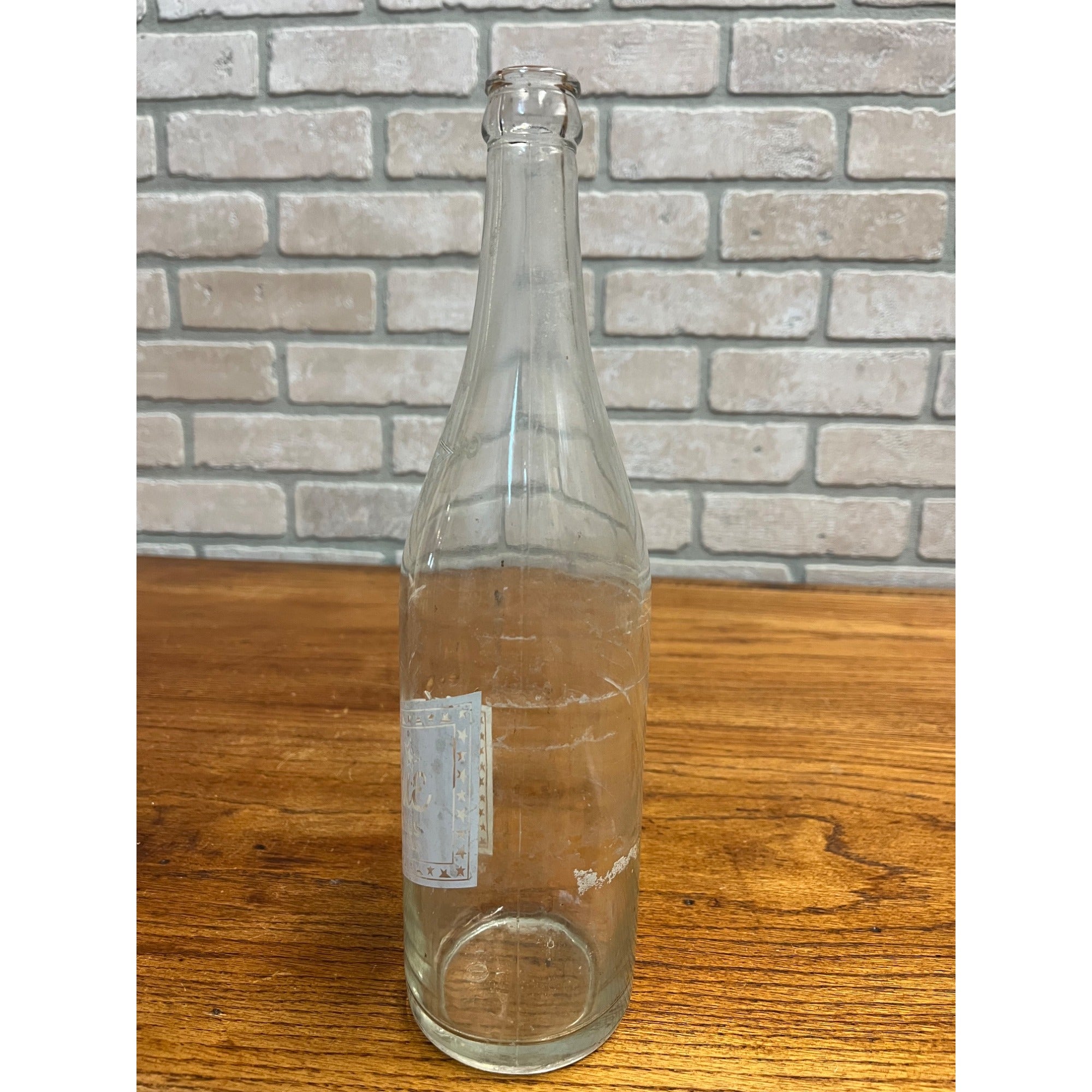 RARE Vintage Galaxie Beverages ACL 24oz Glass Soda Bottle - Wisconsin?