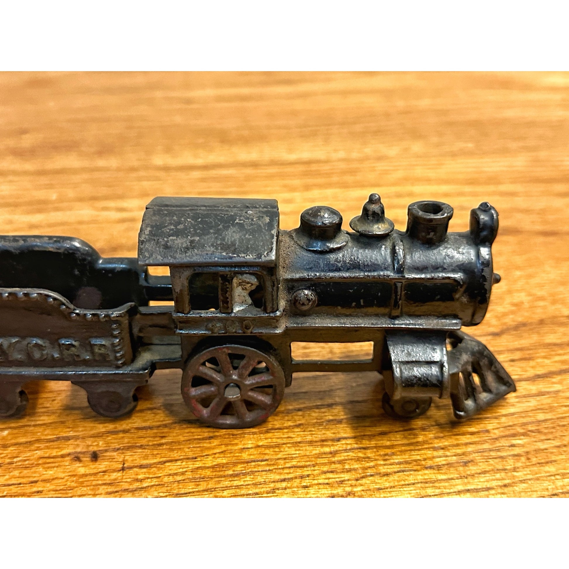 Antique Hubley #400 New York Central Railroad Cast Iron Train Locomotive Toy