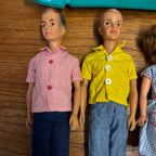Vintage Tammy Ideal Toys Doll Lot W/ Clothes and Carry Case