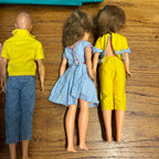 Vintage Tammy Ideal Toys Doll Lot W/ Clothes and Carry Case