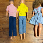 Vintage Tammy Ideal Toys Doll Lot W/ Clothes and Carry Case