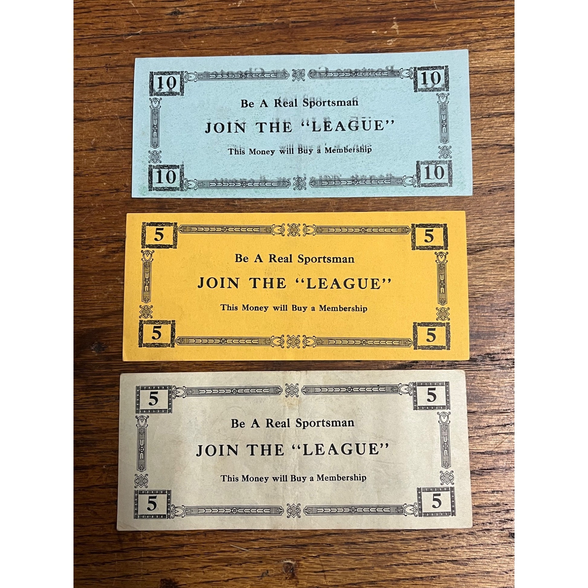 Vintage c1910s Izaak Walton League James Alexander Henshall Advertising Notes