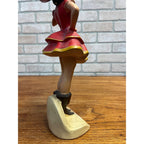 Original Vintage 1950s Miller High Life Beer Girl Plaster Back Bar Statue Sign
