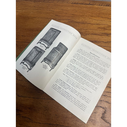 Vintage 1930 Instructions Majestic Electric Radio & Phonograph Operator's Guide