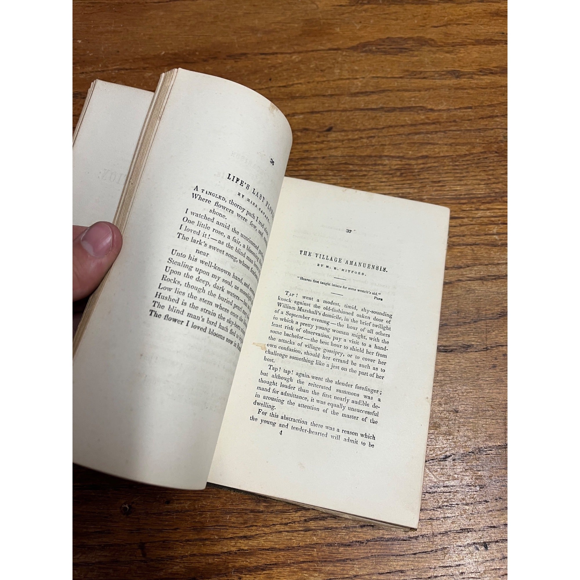 Circa 1859 The Gift of Affection: Christmas and New-Year's Embossed and Gilded Hardcover Book