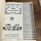Vintage 1958 Ford Truck Parts & Accessories Master Catalog FD-7753-59