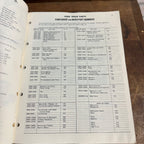 Vintage 1958 Ford Truck Parts & Accessories Master Catalog FD-7753-59