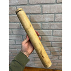 Antique Primitive 15" English Round Rolling Pin Baking Farmhouse Kitchen
