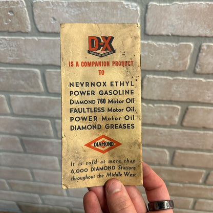 Vintage 1933 D-X Motor Oil Advertising Booklet Gasoline Fuel