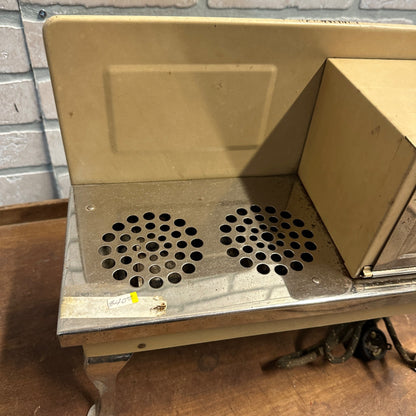 Vintage 1930s Metal Ware Corp. Child's Electric Play Stove - Works - Two Rivers Wis