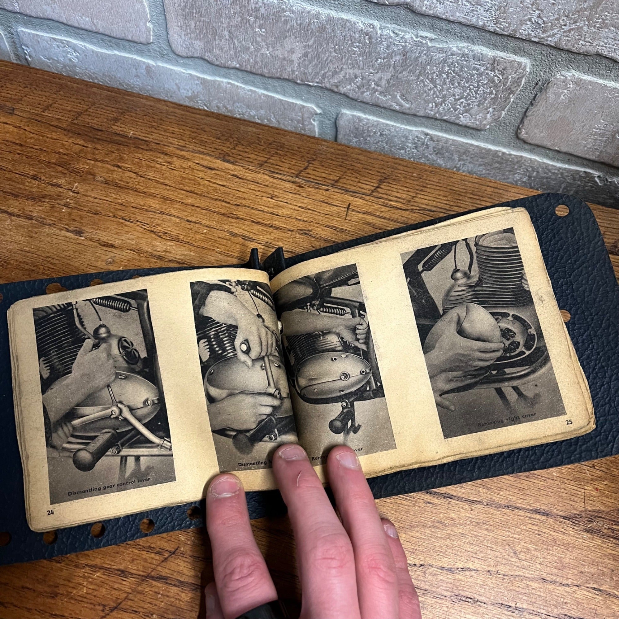 Vintage 1950s JAWA Motorcycle Instruction Manual Guide Booklet Expenses 1951