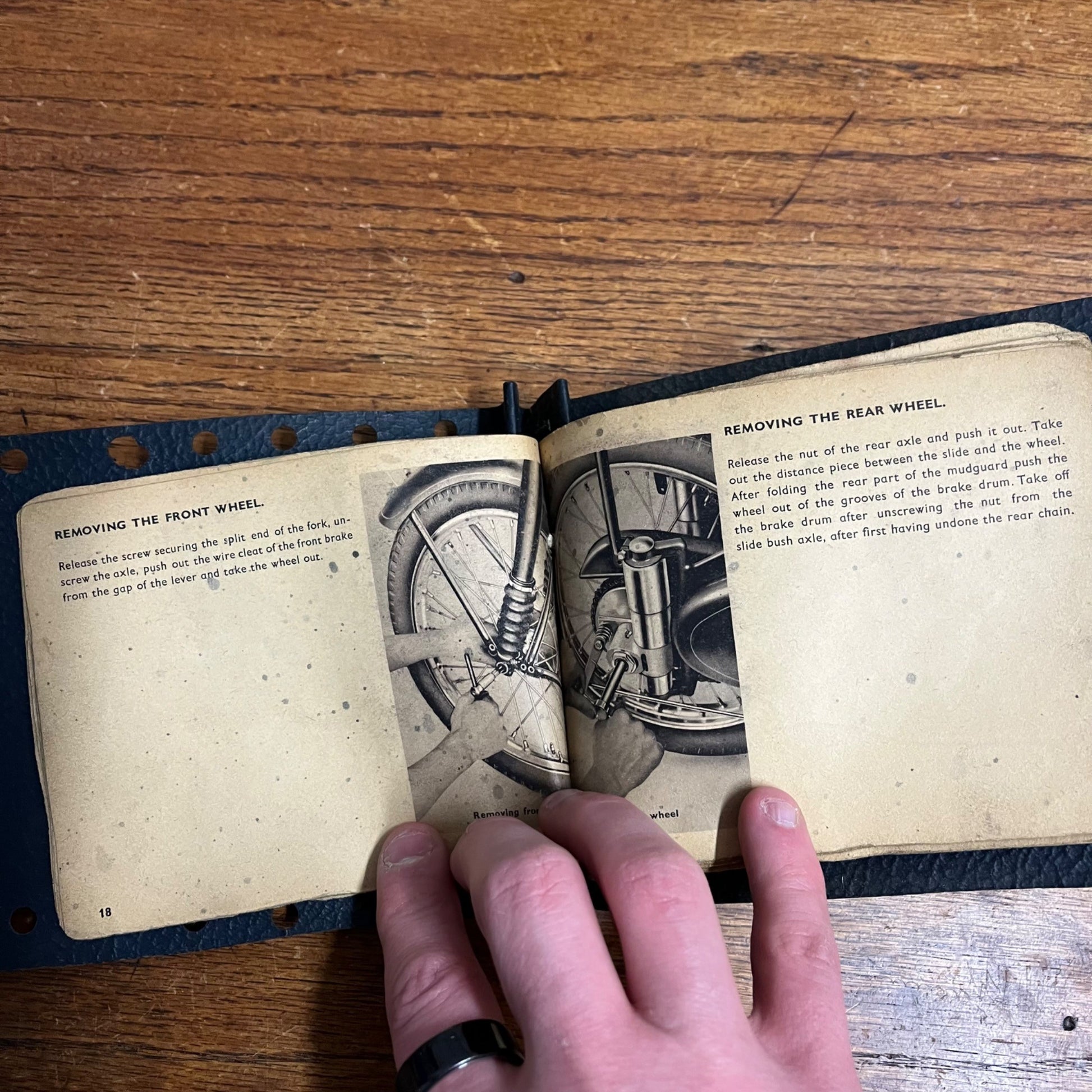 Vintage 1950s JAWA Motorcycle Instruction Manual Guide Booklet Expenses 1951