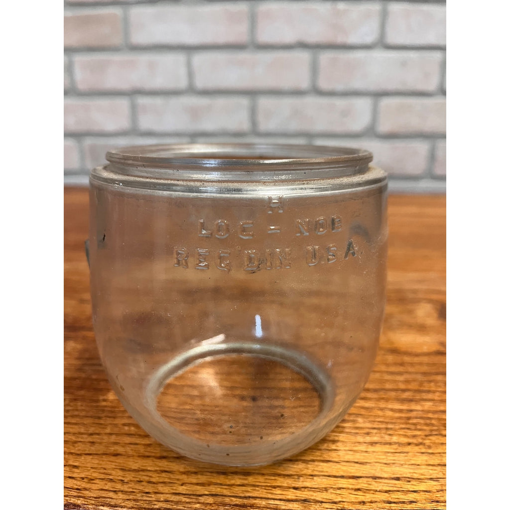 Vintage Dietz D-Lite NYClear Glass Lantern Globe H Loc-Nob Replacement Part