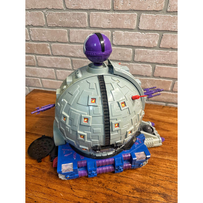 TMNT 1990 TECHNODROME Teenage Mutant Ninja Turtles Playset 90% Complete