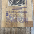 (3) Antique 1910s "The Girl of Pingree Shoes" Advertisng Posters Paper  College Sign