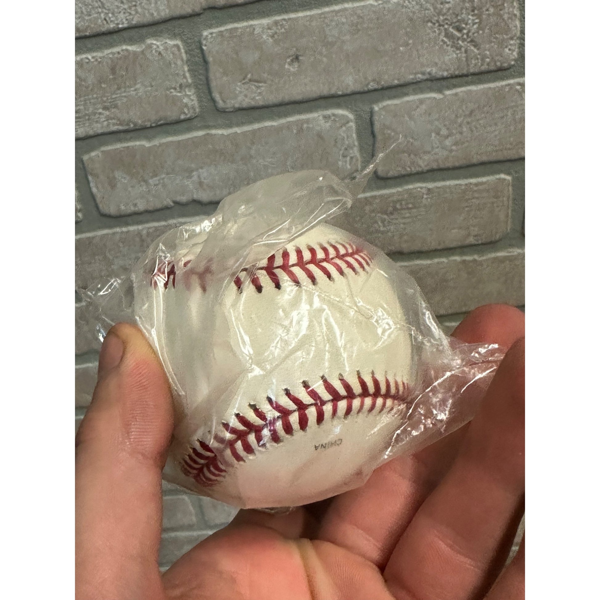 2000 County Stadium Final Season Brewers Rawlings Official Logo Ball ROMLB