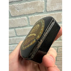 RARE 1880's Catholic Pope Leo XIII Lacquer Rosary Snuff Box