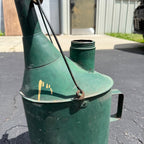 Vintage Galvanized Railroad Long Spout Oil Can Train Farm Water Green Paint