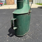Vintage Galvanized Railroad Long Spout Oil Can Train Farm Water Green Paint