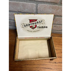Vintage Grayhurst of Tampa Wooden Cigar Box Advertising Store Display