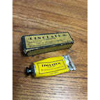 VIntage Medicine Linolatum Tube Salve Pharmacy W/ Box