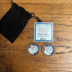 (2) 2010 Colorized Littleton John Paul II Catholic Pope Coins Capsules