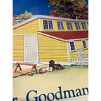 1920s Advertising Calendar Poster Fuller Goodman Farm Barn Dairy Scene