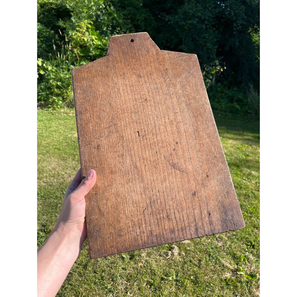 Antique Primitive Wooden Cutting Board Bread Board Farmhouse Chopping Board AAFA