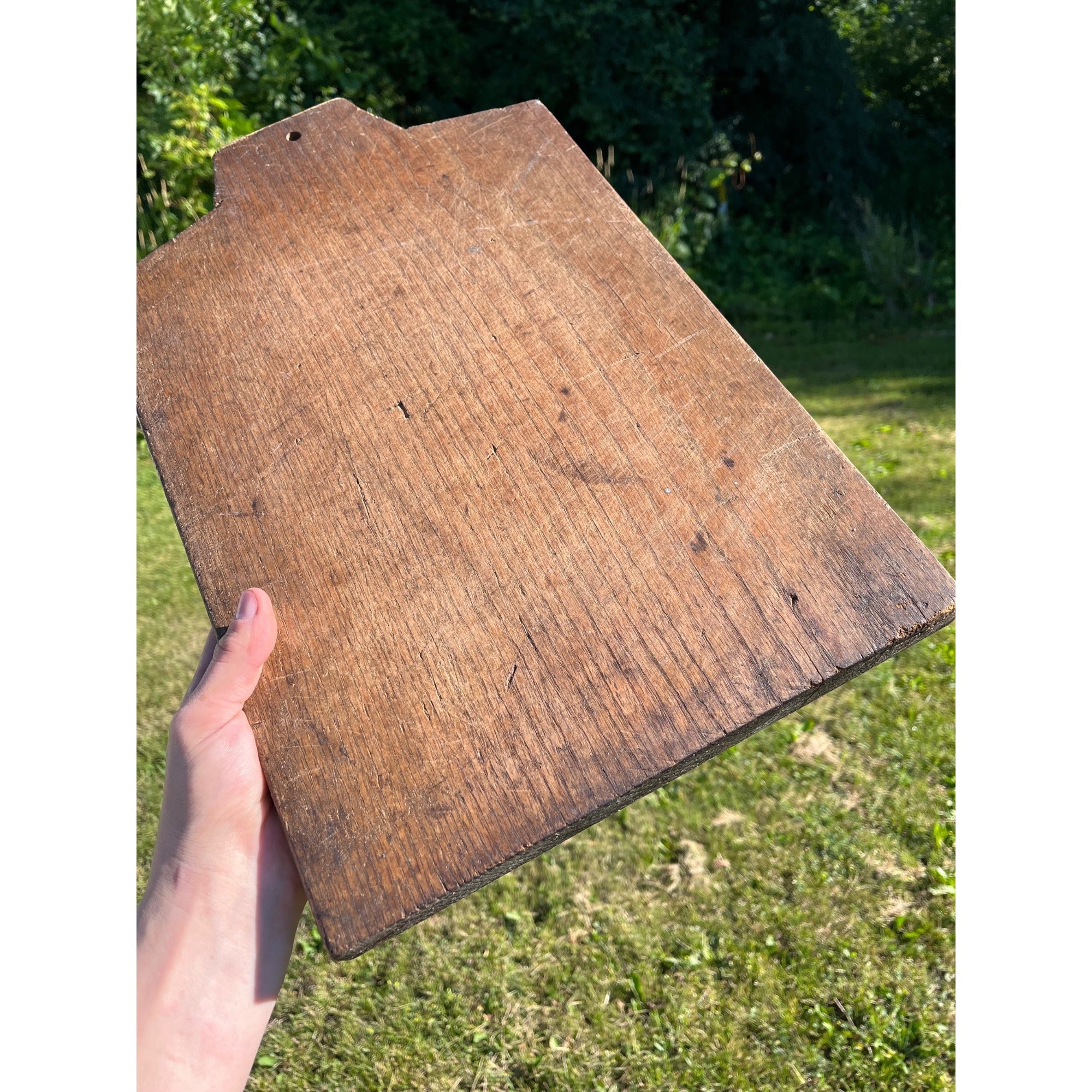 Antique Primitive Wooden Cutting Board Bread Board Farmhouse Chopping Board AAFA