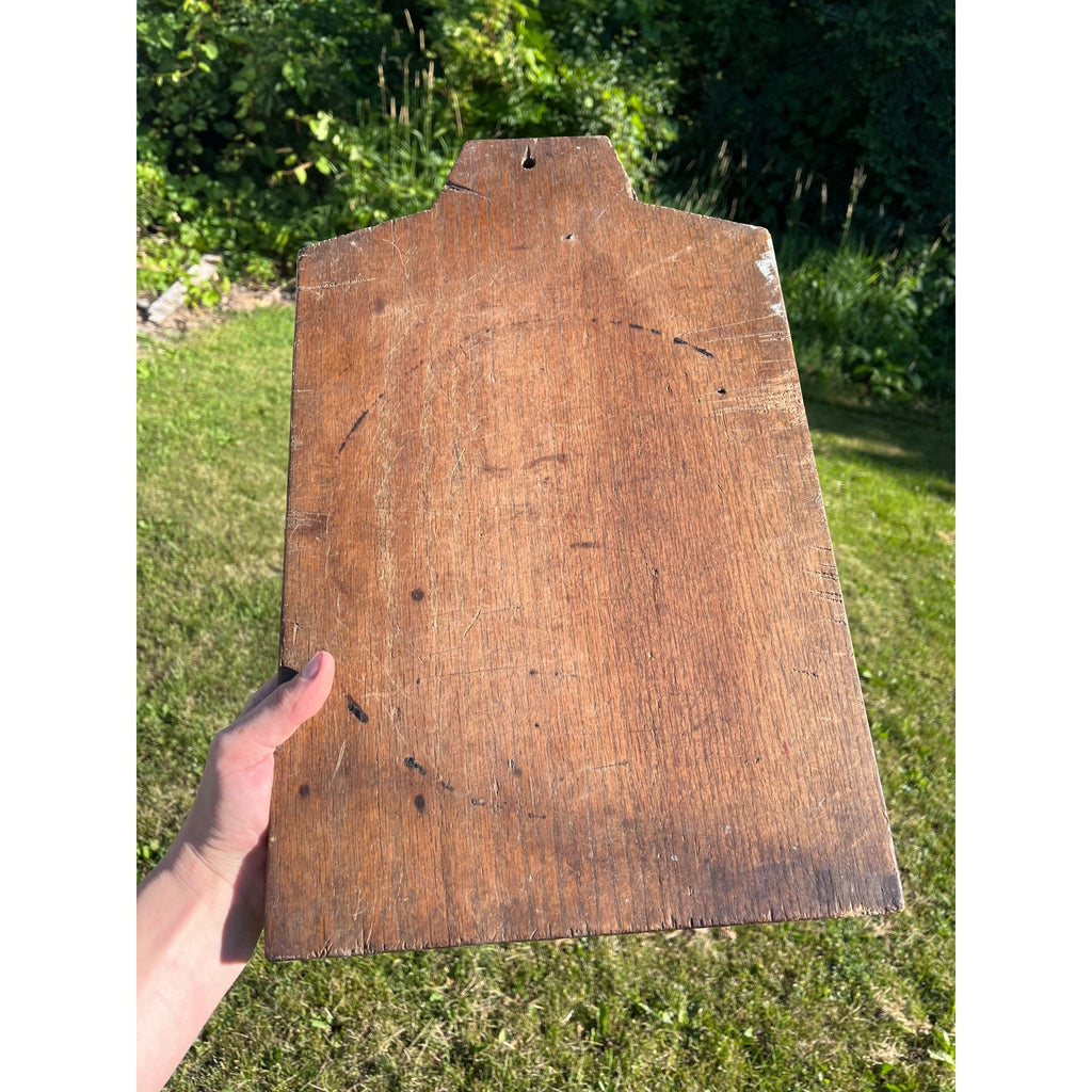 Antique Primitive Wooden Cutting Board Bread Board Farmhouse Chopping Board AAFA