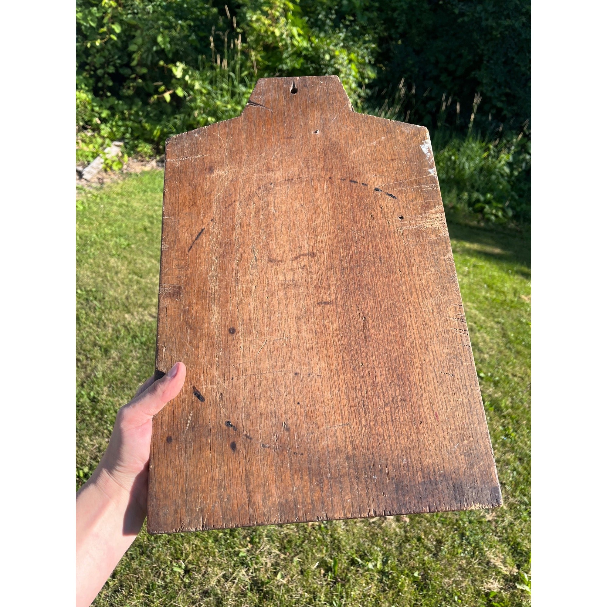 Antique Primitive Wooden Cutting Board Bread Board Farmhouse Chopping Board AAFA