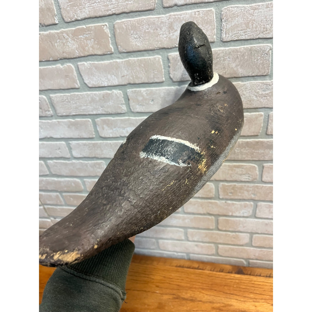 Vintage Rough Grade Animal Trap Co.? Duck Decoy Mallard Repainted