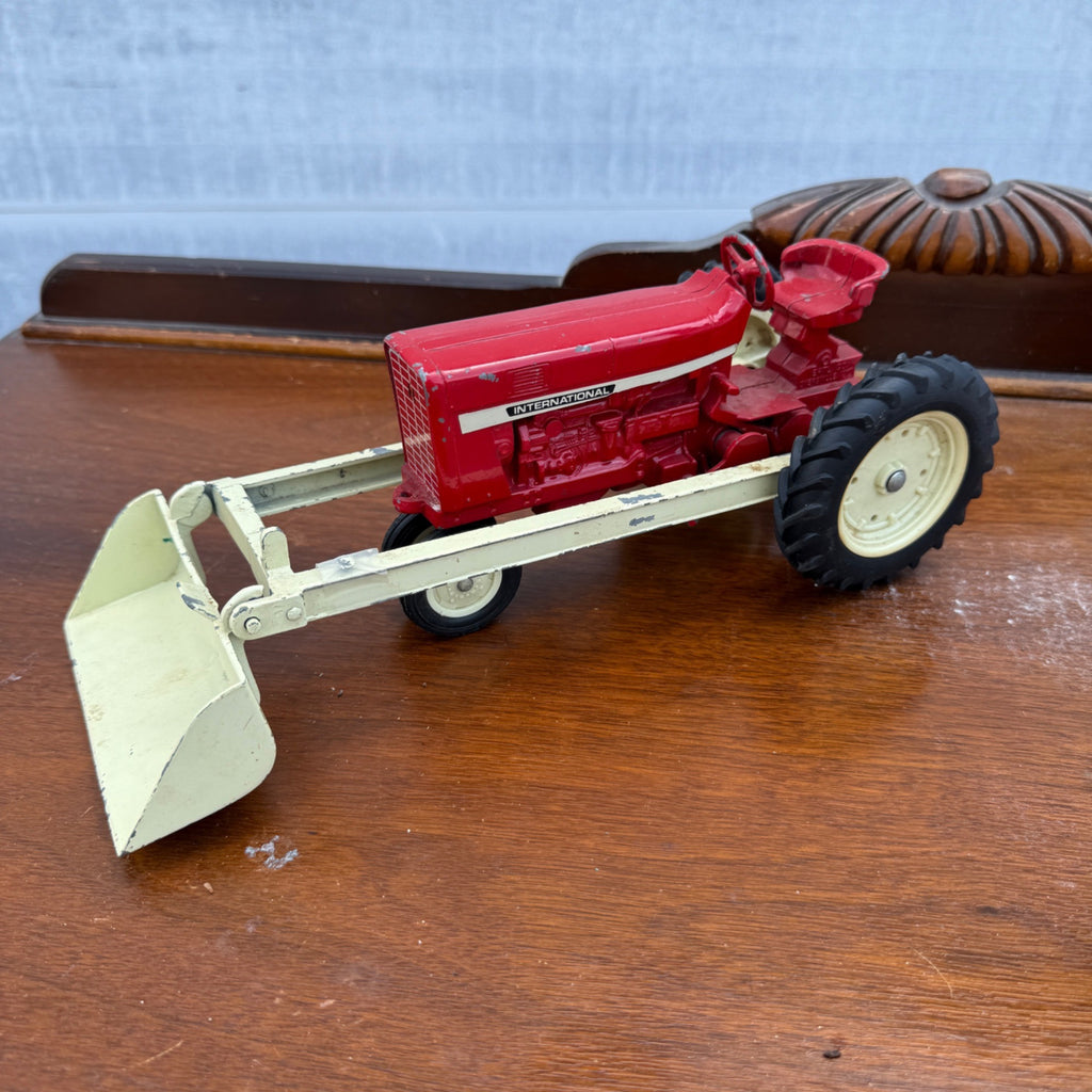 Vintage Original Ertl 1/16 Scale Ih International 544 W/ Loader Farm Toy Tractor