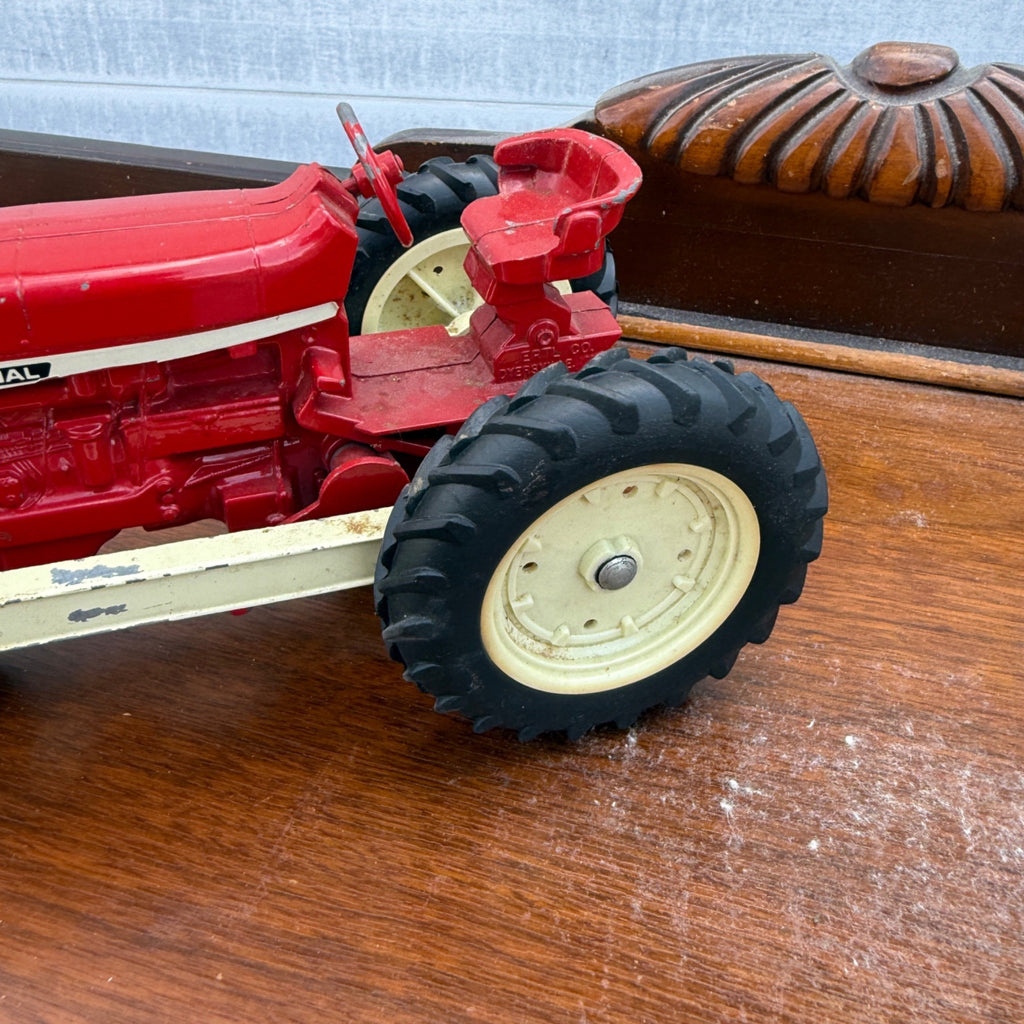 Vintage Original Ertl 1/16 Scale Ih International 544 W/ Loader Farm Toy Tractor