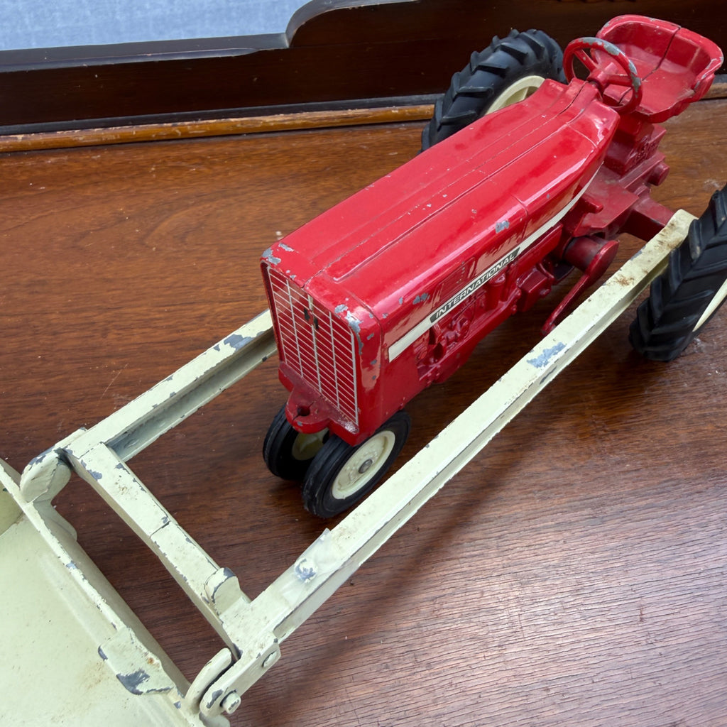 Vintage Original Ertl 1/16 Scale Ih International 544 W/ Loader Farm Toy Tractor