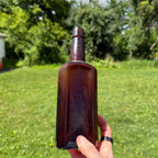 1890s Antique Amber Medicine Bottle Dr. Harter's Iron Tonic Quack Apothecary Medicine