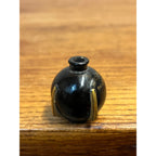 RARE Vintage 1920s Perfume Bottle - Sensation Delyna Paris - Glass Gold Paint